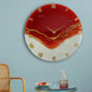 Red Stunner Large Silent Clock