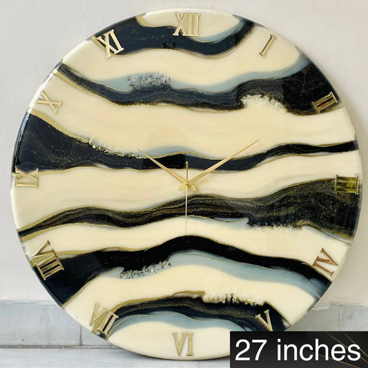 *Black falls Clock Large 27 Inches