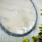 Silver Ring Large Silent Clock