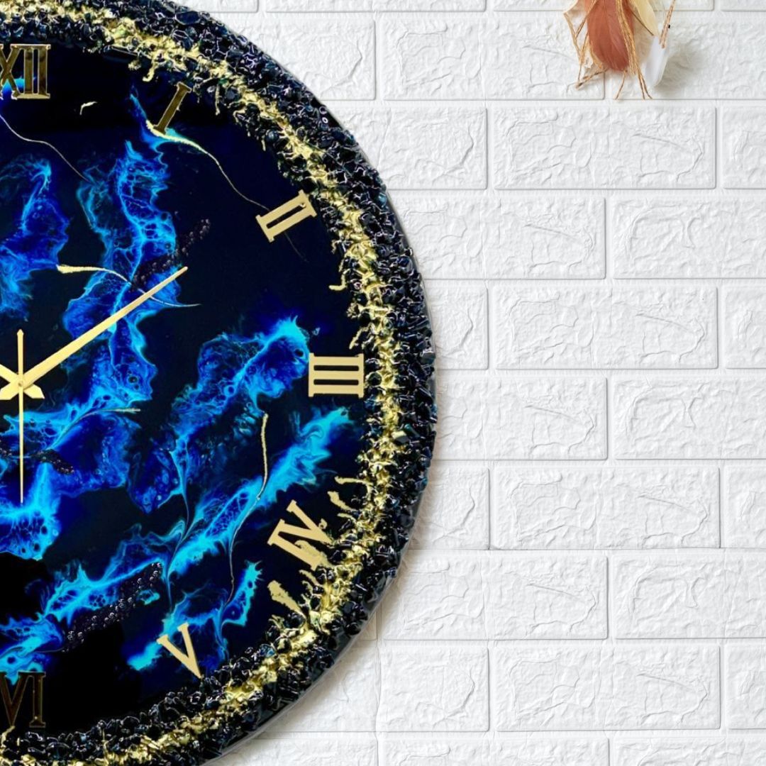 Blue Thunder Silent Clock