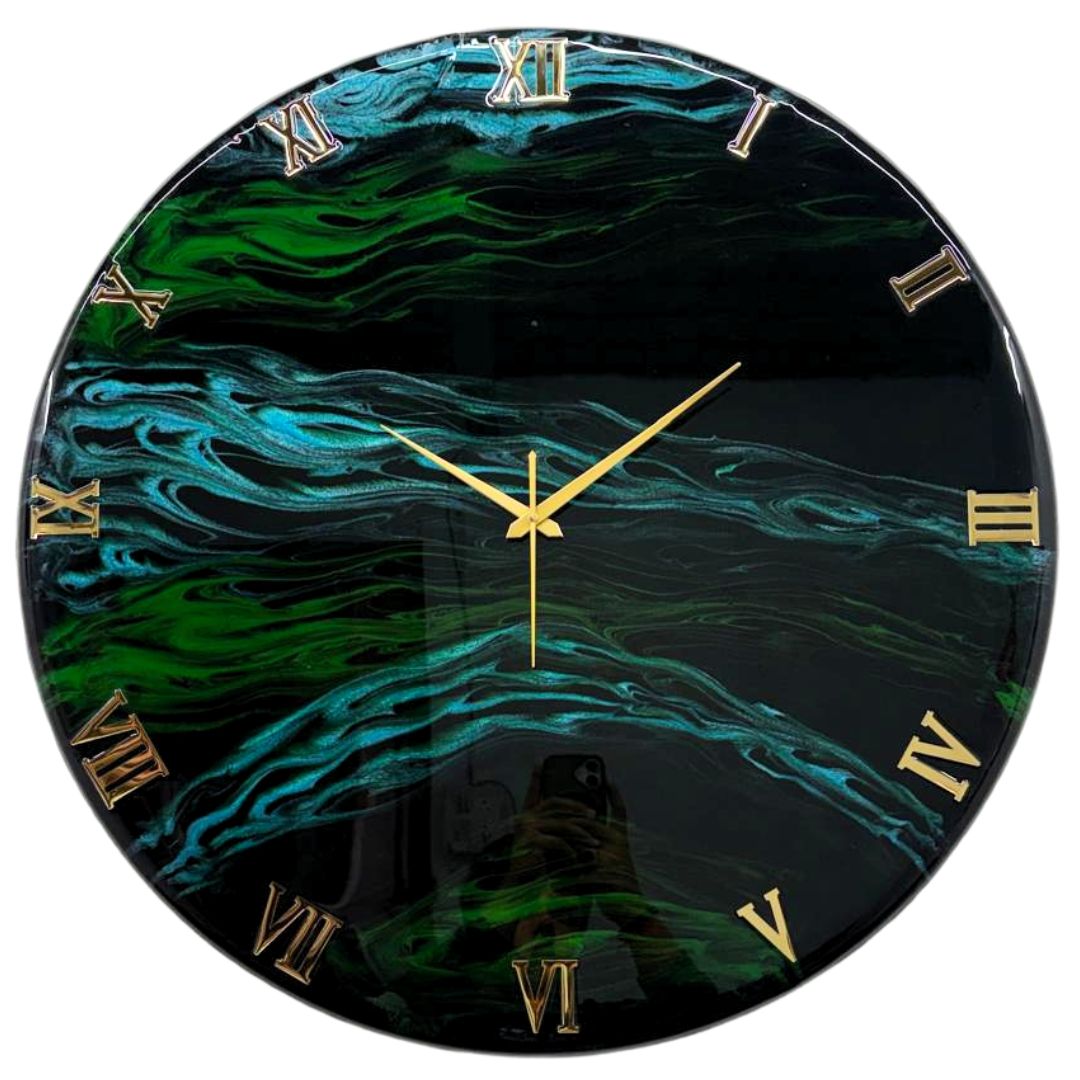 Lush Forest Silent Clock