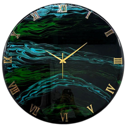 Lush Forest Silent Clock