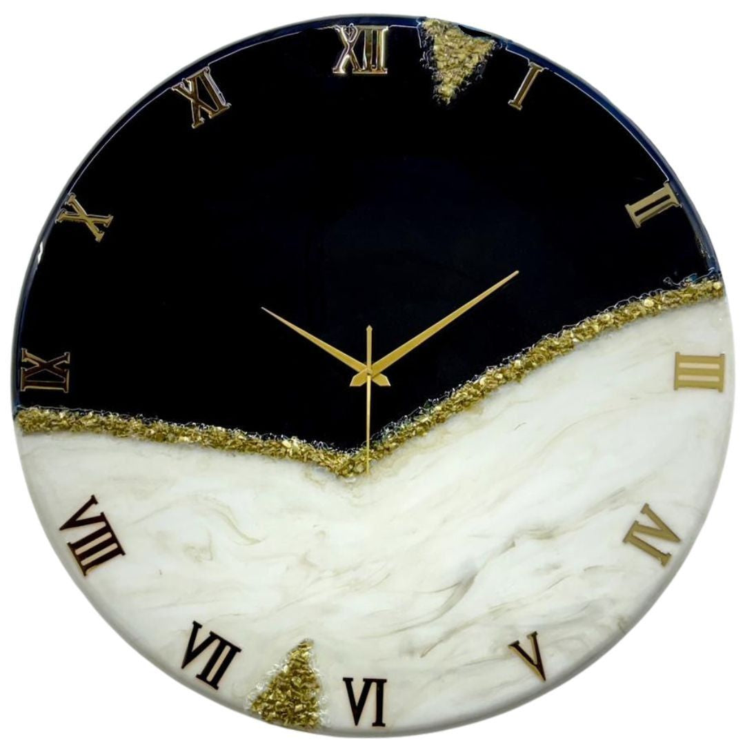 Black Peak Silent Wall Clock