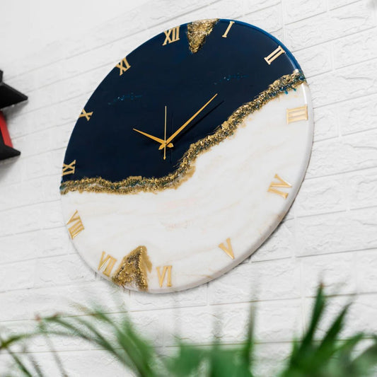 Blue Peak Silent Wall Clock