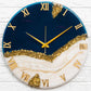 The Blue Peak Resin Clock 17.5 inches