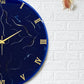 Blue Storm Silent Clock 30cm