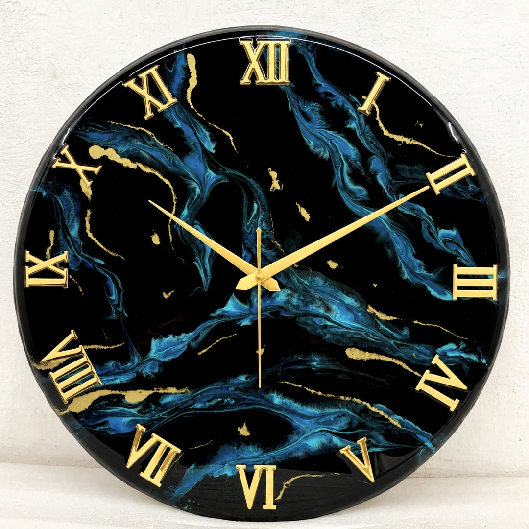 *Blue Blast Clock 17.5 inches(CS)