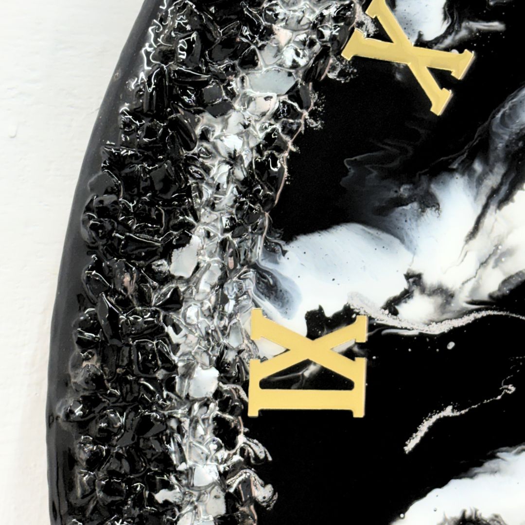 Black Onyx Clock