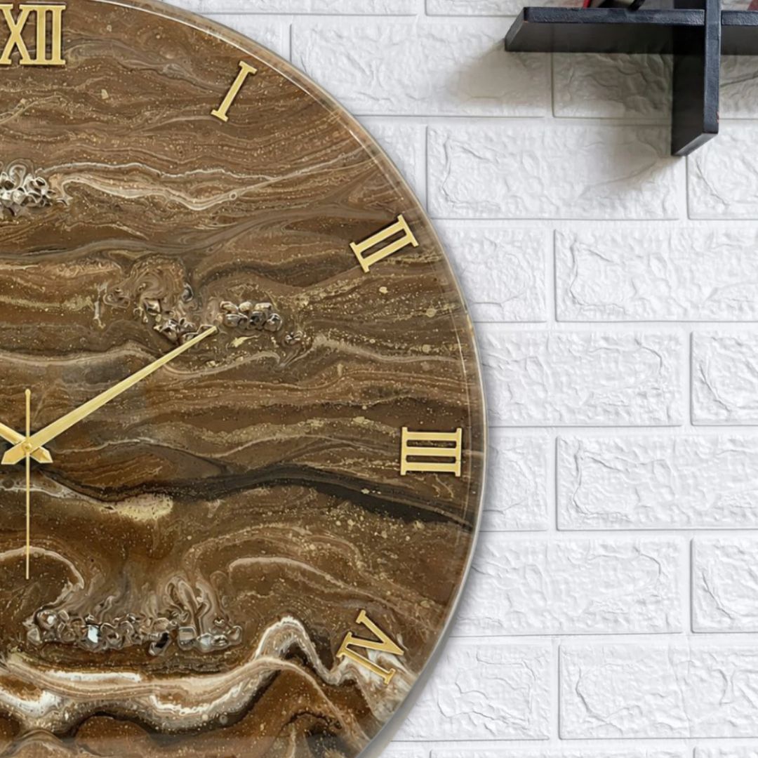 Earthstone Clock 17.5 inches