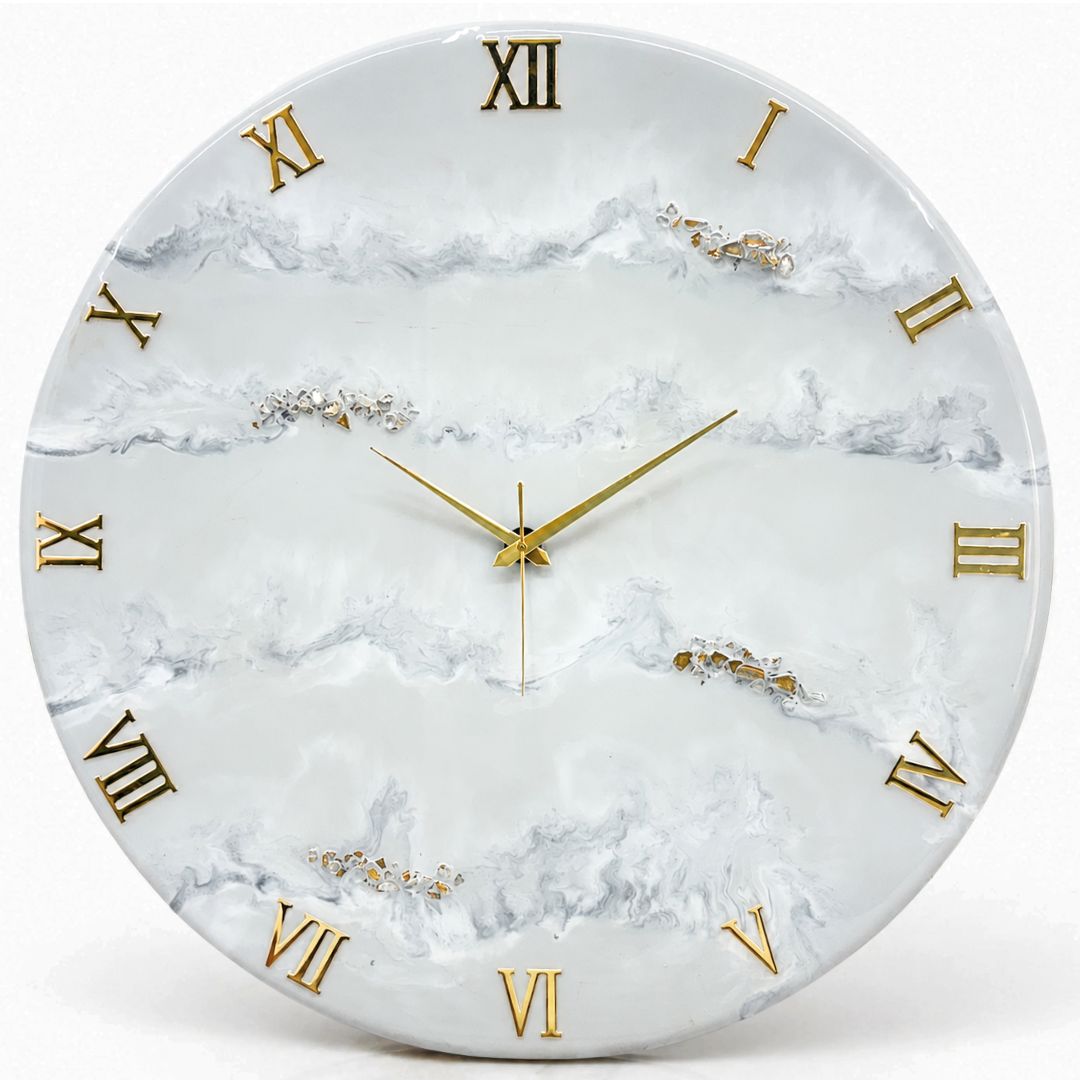 Cloud Veil Clock