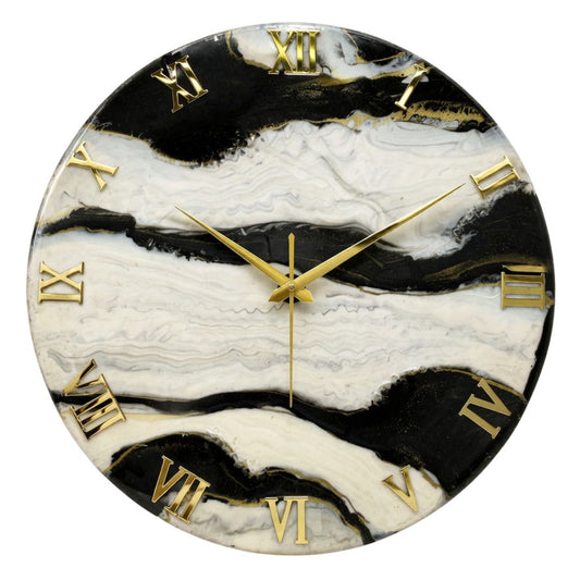 Black Falls Clock 17.5 inches (CS)