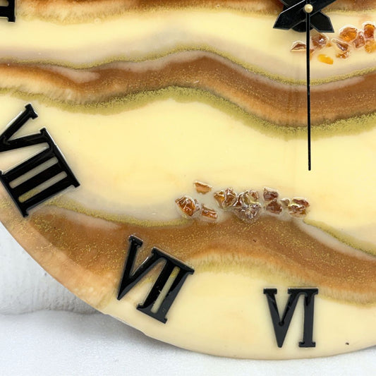 Coco Fall silent clock 17.5 inches