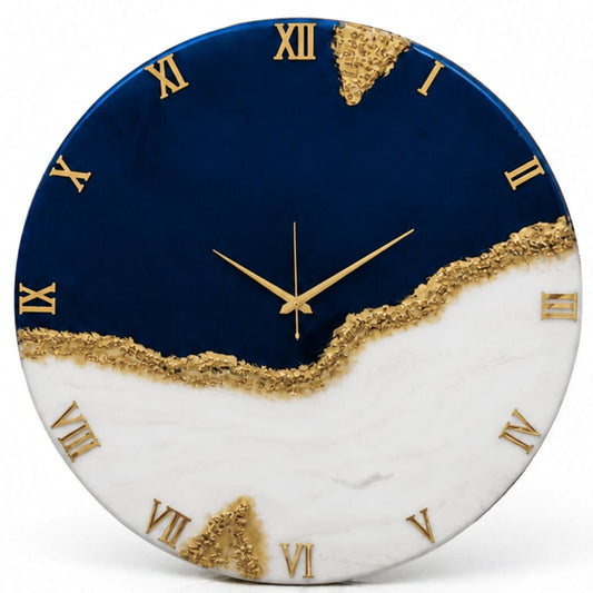 Blue Peak Silent Wall Clock