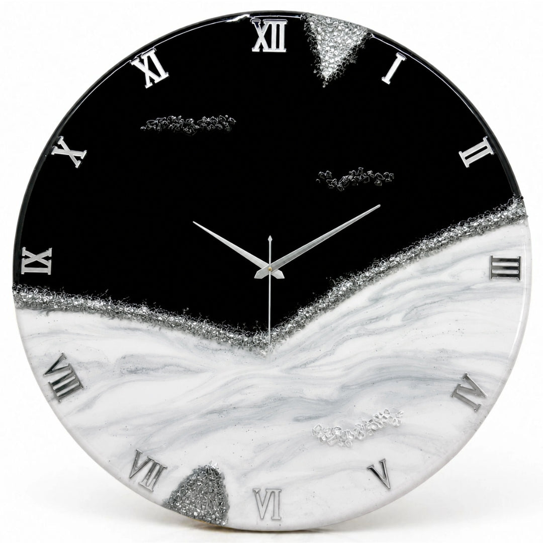 Midnight River Clock 17.5 inches