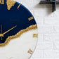 The Blue Peak Resin Clock 17.5 inches