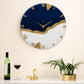 The Blue Peak Resin Clock 17.5 inches