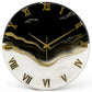 BLACK WHITE Clock 17.5 Inches