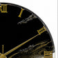 BLACK WHITE Clock 17.5 Inches