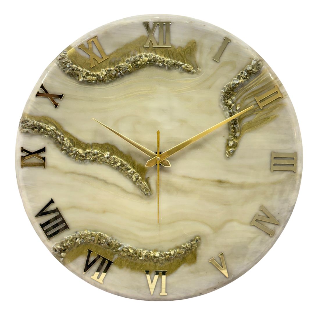 Desert (Y) silent clock 17.5 inches (CS)