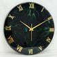 Green St clock 17.5 inches (CS)