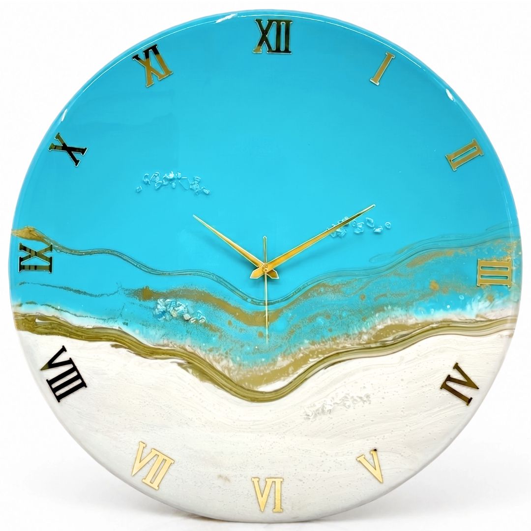 Ocean Pearl Silent Clock