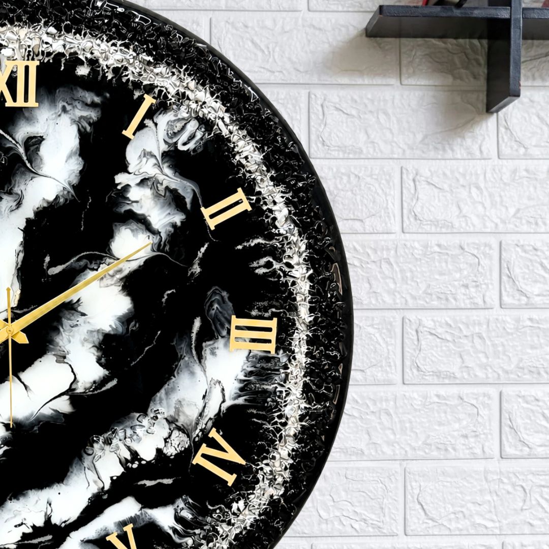 Black Onyx Clock