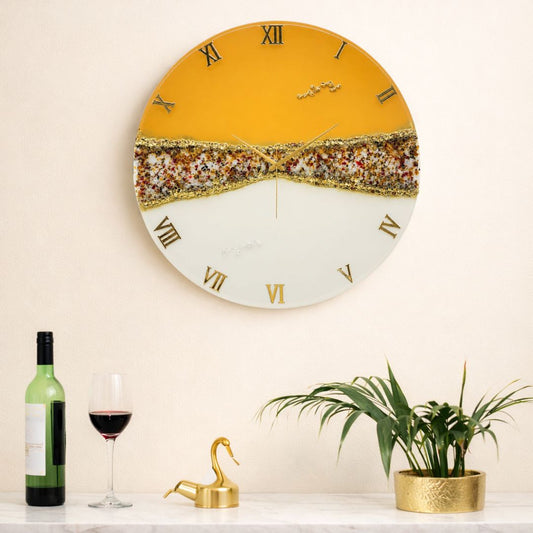 The Crown Silent Resin Wall Clock