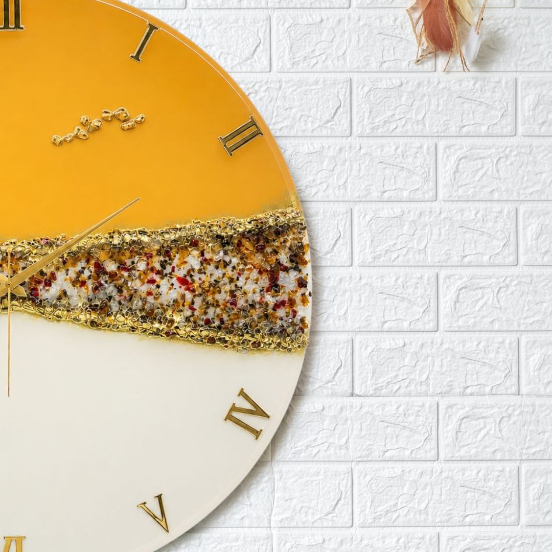 The Crown Silent Resin Wall Clock