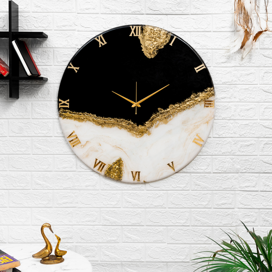 Black Peak Silent Wall Clock