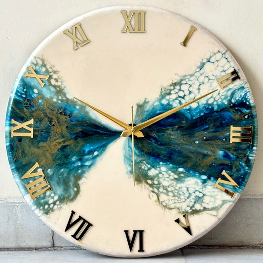 Earth Silent Clock 17.5 inches (CS)