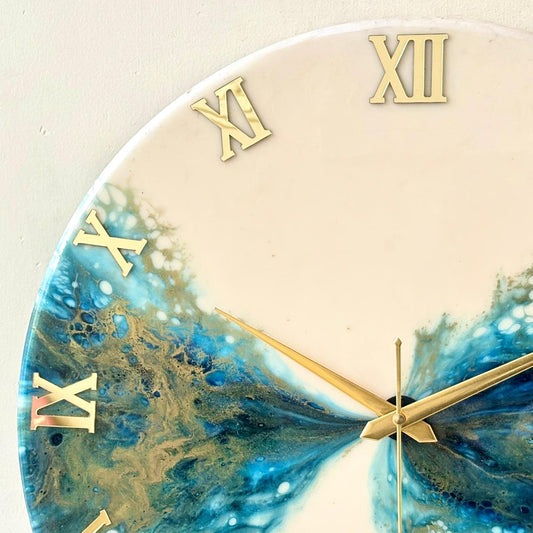 Earth Silent Clock 17.5 inches (CS)