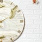 Creamy Desert Silent Resin Wall Clock