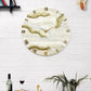 Creamy Desert Silent Resin Wall Clock