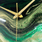 Royal Green Silent Clock