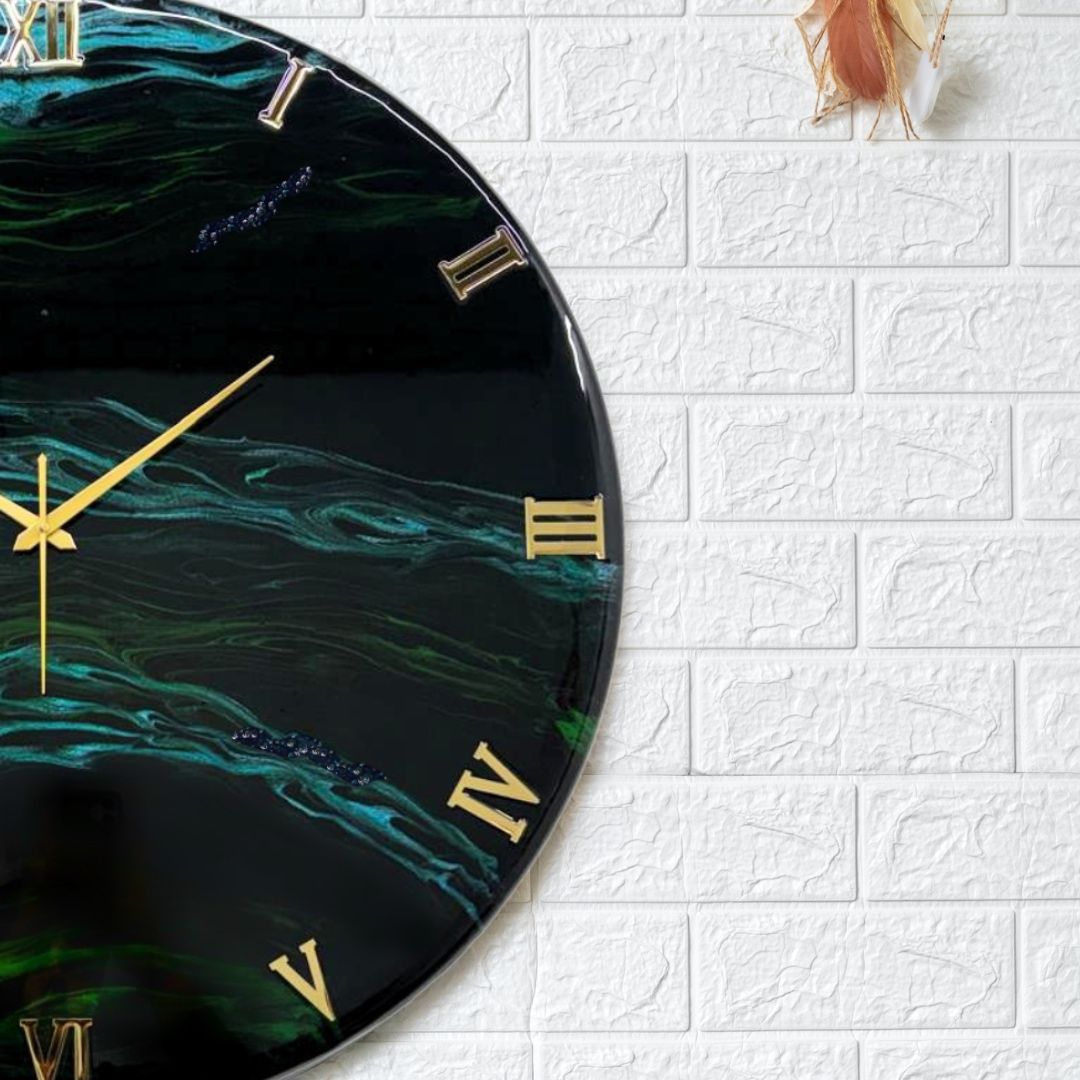 Lush Forest Silent Clock