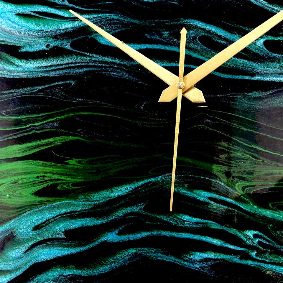 Lush Forest Silent Clock