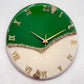 Golden Green silent clock 20 inches
