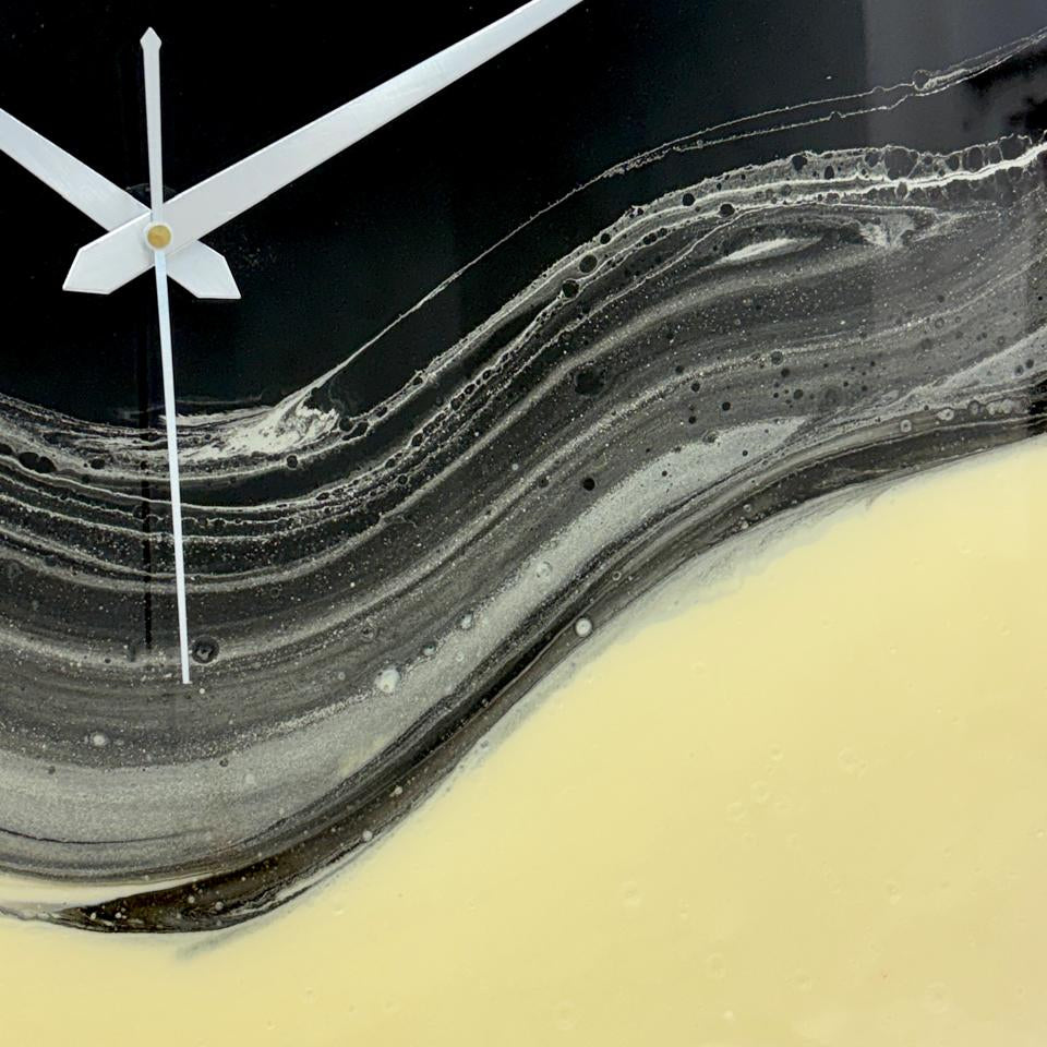 Silver Wave 27 Inches Clock (CS)