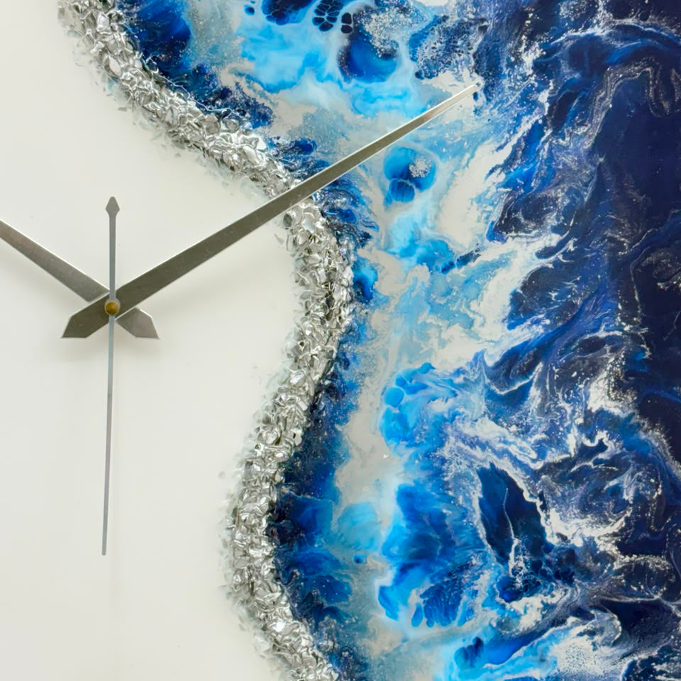 Blue Haven Clock 17.5 inches