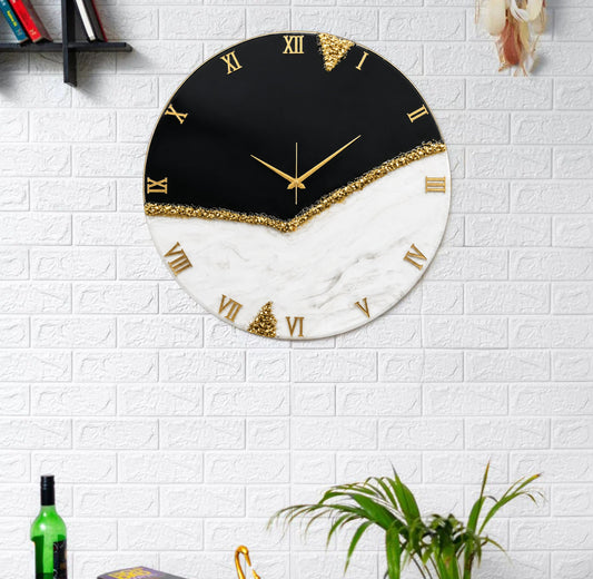 Black Peak Silent Wall Clock