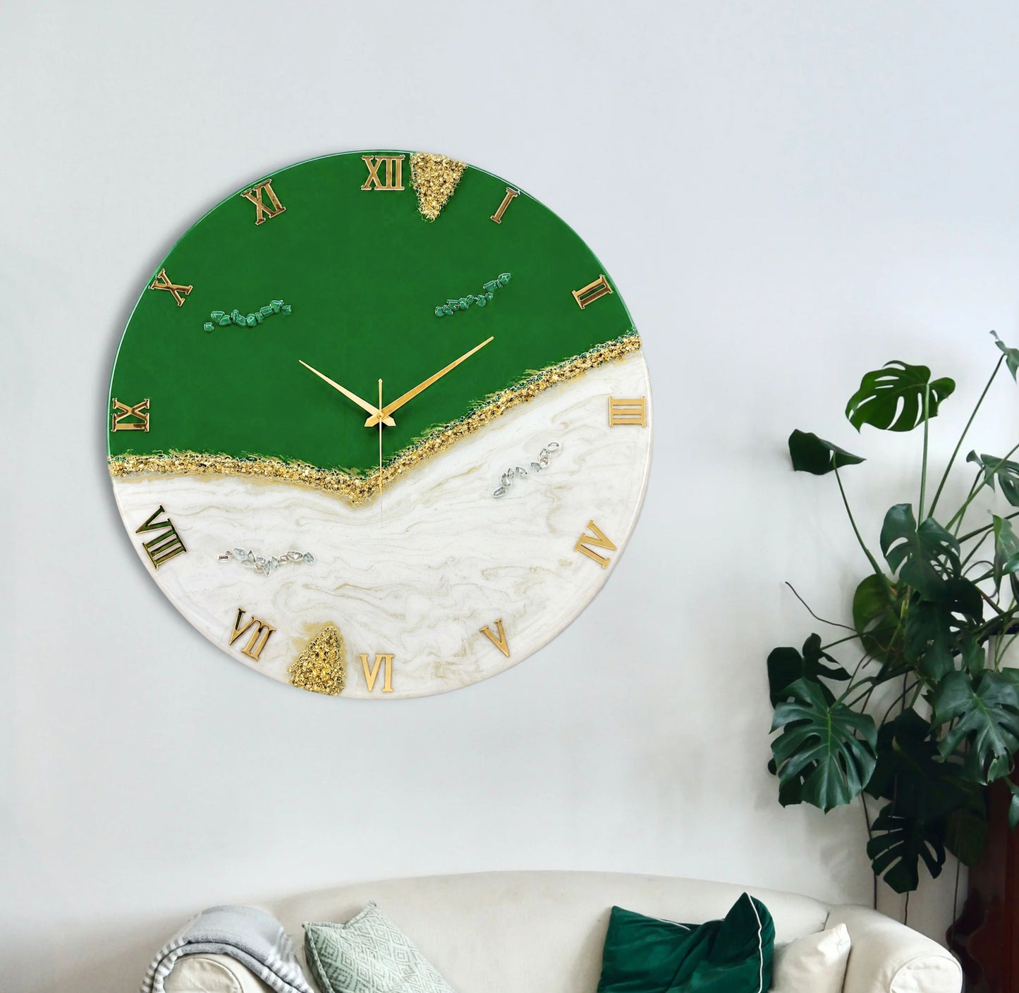 Green Peak Silent Clock 30cm