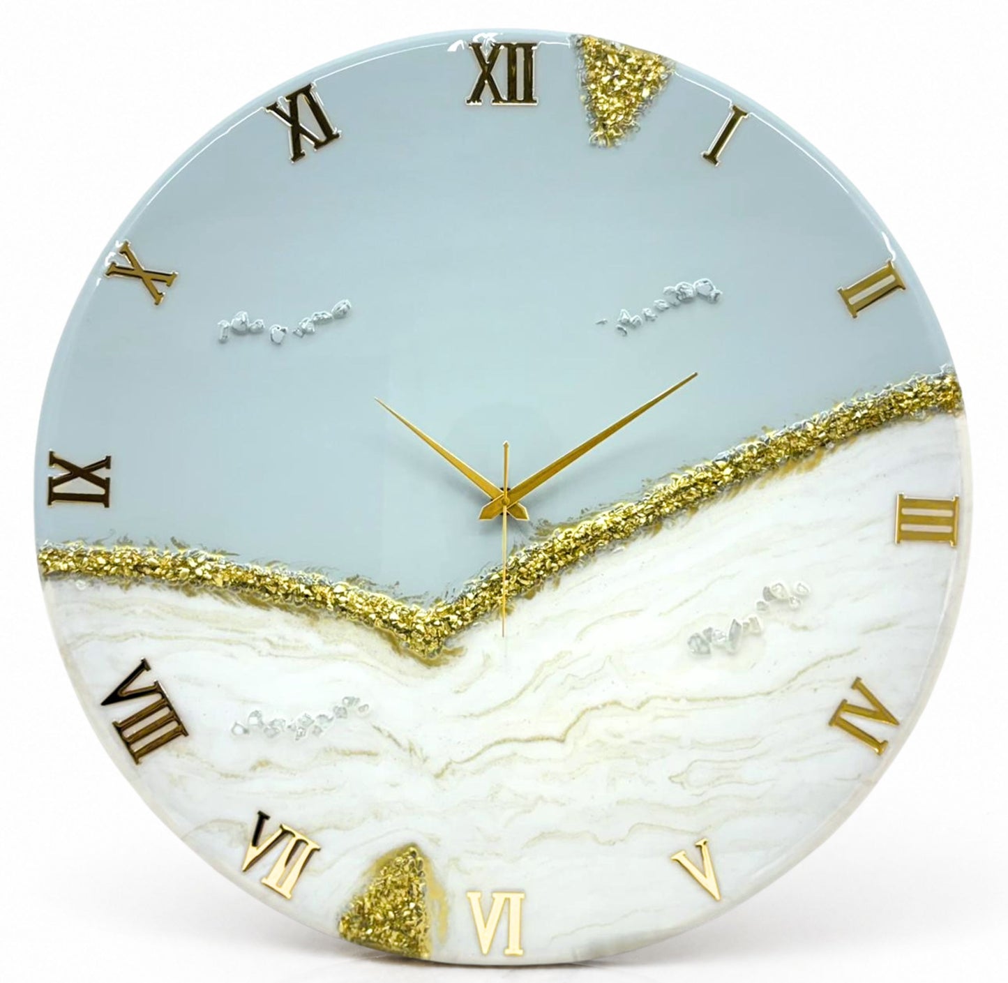 Grey Peak Silent Clock 17.5 inches(CS)