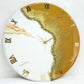 Fire Medium Size Silent Clock 17.5 Inches
