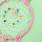 Dream Catcher With LED Light (Pastel Pink)