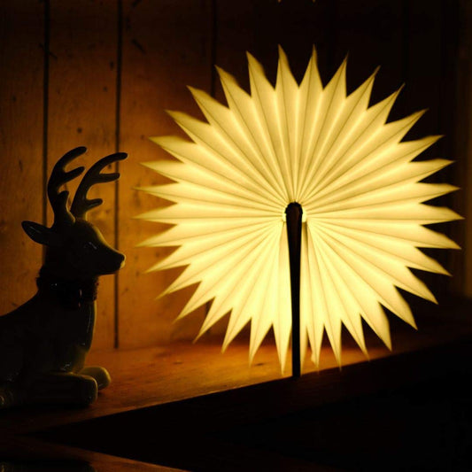 Magical Rechargeable Folding Lamp Portable Night Lamp (Warm White)