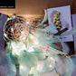 Dream Catcher With LED Light (Pastel Green)