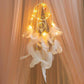 Dream Catcher With LED Light (White)
