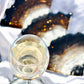 Glittery Beast - Handmade Resin Coasters Set Of 6 (Black/Brown)