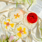 Yellow and White- Handmade Resin Coasters Set Of 6