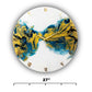 Ticking Thunder Clock Large 27 Inches (Blue)